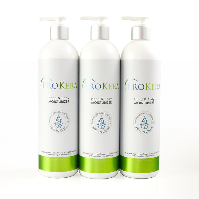 ProKera Hand & Body Lotion, 3-pack 16 oz. Bundle